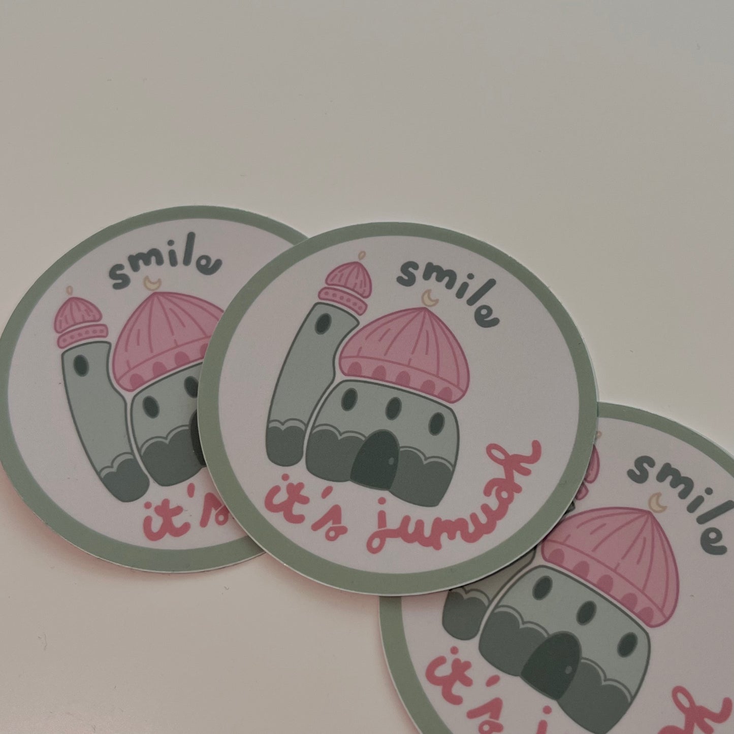 sticker Smile It's Jumu'ah - Jumu'ah Day