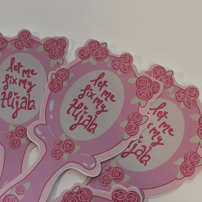 sticker Miroir pour mon Hijab - Sweet Hijabi